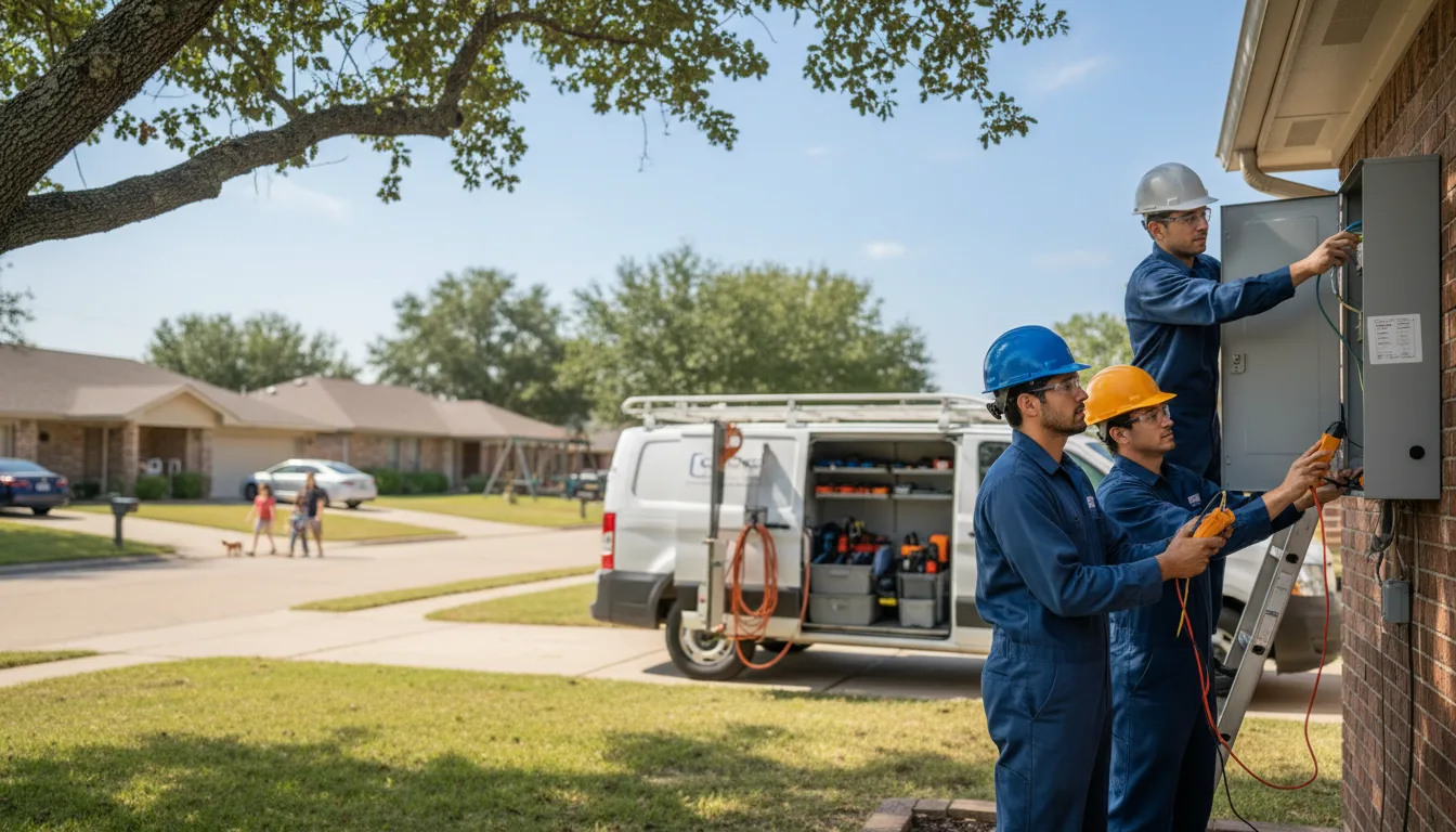 Certified electrician providing emergency electrical services in Cygnet, OH